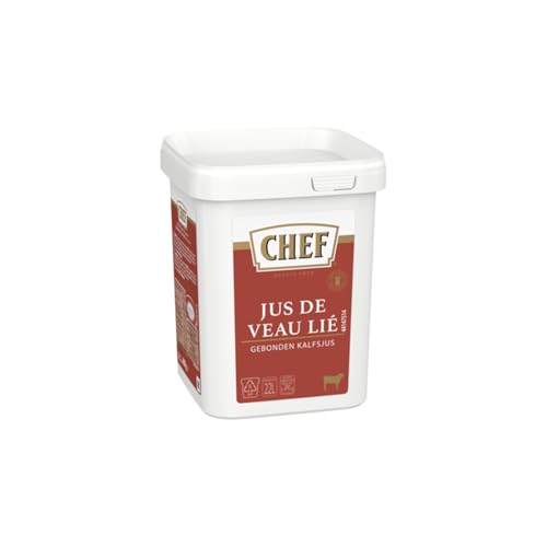 CHEF Sugo di Vitello Magro 660 g – Base culinaria concentrata per salse e stufati