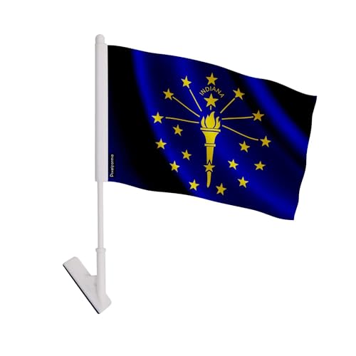 Drapeau adhésif Indiana pour organiser votre bureau, lot de 10 pièces en tissu