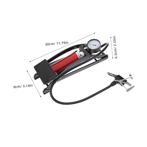 MUELODSIC 高圧対応ポータブル自転車空気入れ 垂直式コンパクトサイクルポンプ バイク 車 電動自転車用携帯式インフレーター