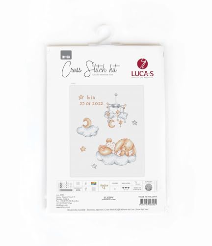 Image of Cross Stitch Kit Luca-S - Sleepy, B1193