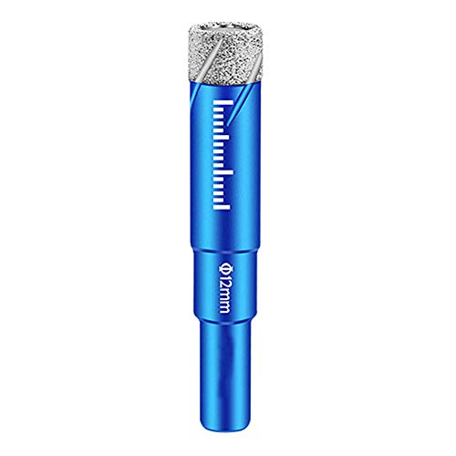 BOZONLI Diamond Hole Saw Drill Bits, Slate Porcelain Marble Hollow Core Drill Bit for Glass Ceramic, Porcelain, Tile, Marble