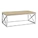 Monarch Specialties , Cocktail Table, Chrome Metal, Natural
