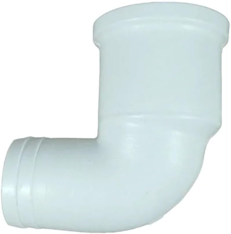 Groco, HE and HF Series Marine Toilet Discharge Elbow, 90°