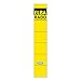 Produktbild Elba Spine Label for Lever Arch Files 190 x 34 mm Yellow Yellow 10pc (S) Self-Adhesive Label  Self-Adhesive Labels (Yellow, 34 mm, 190 mm, 10 PC (S), 10 Sheets)