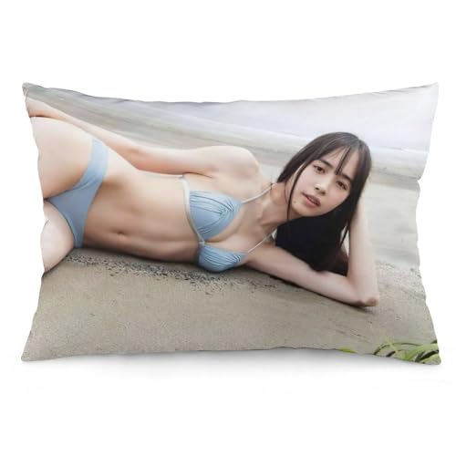 井桁弘恵 16 枕カバー ロング枕カバー 両面印刷 柔らかく生地 横寝用抱き枕 向き寝 室内装飾 16 "x24 "