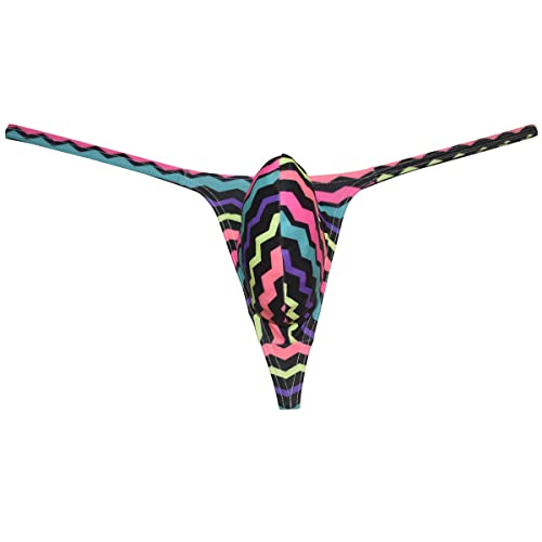 Men's Micro Swim Thong Sexy G-Strings Bikini Underwear Male Contour Pouch Tangas