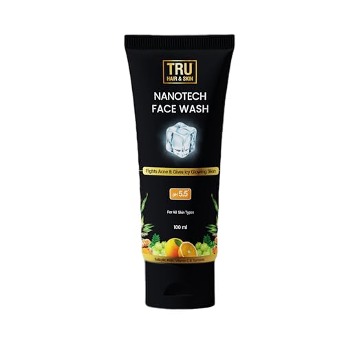 Tru Hair & Skin Nanotechnology Facewash For Sensitive-Acne prone Skin-100ml