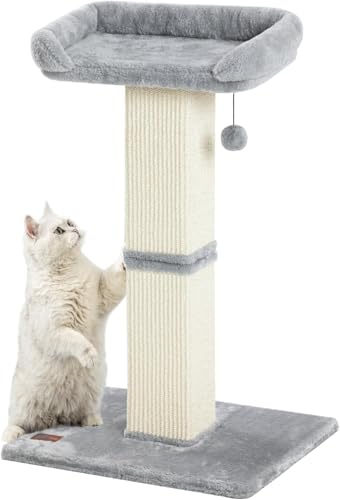 FJJRTWDG The Practical Sisal Cat Gripper Post Has A Detachable Cover and an Artificial Pet Gripper Post, Suitable for Indoor Pets Suitable for Indoor Pets(Grey)