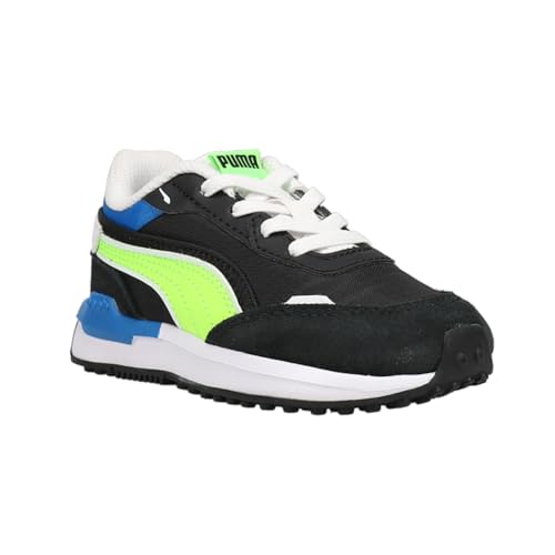 PUMA Toddler Boys City Rider Electric Ac Lace Up Sneakers Shoes Casual - Black2