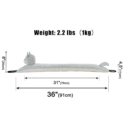 Marwood Under Door Draught Excluder Decorative Wind Stopper 91cm for Door & Window - Image 2