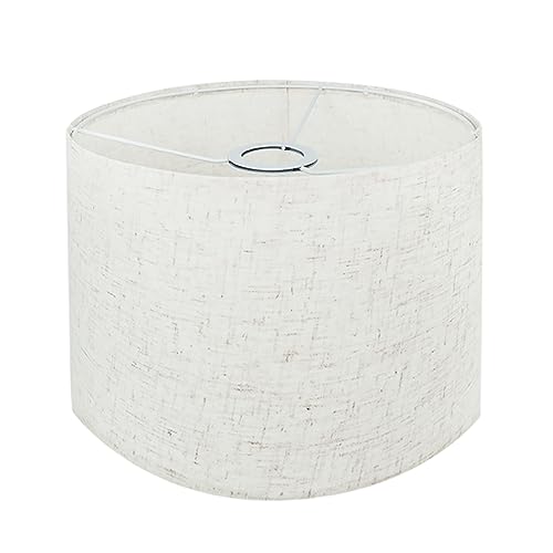 DVECUE Drum Lamp Shade Detachable Lampshades Fabric Light Shades 10.2