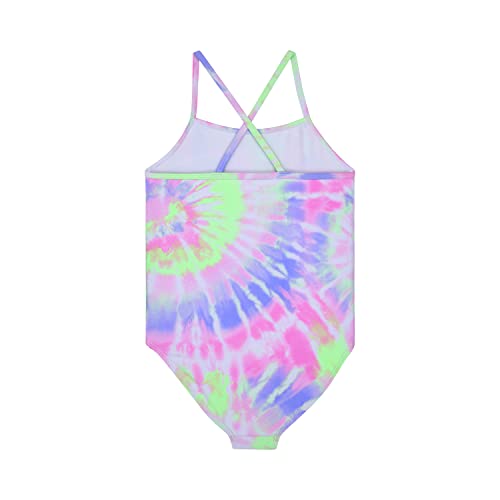 BTween Girls One Piece Bathing Suit 2 Piece Tankini Swimsuit Set, Kids Cute Swimwear Mermaid, Rainbow, Unicorn or Butterfly3