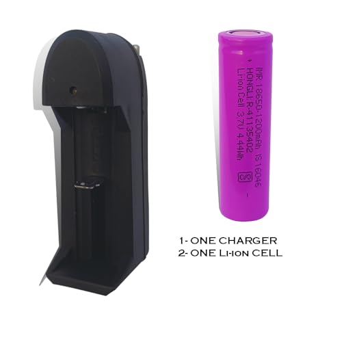 Image of iEI Lithium Cell CHAREGER Single Double Slots IMR 18650 3.7V 4.44wh (Single Slot Charger)