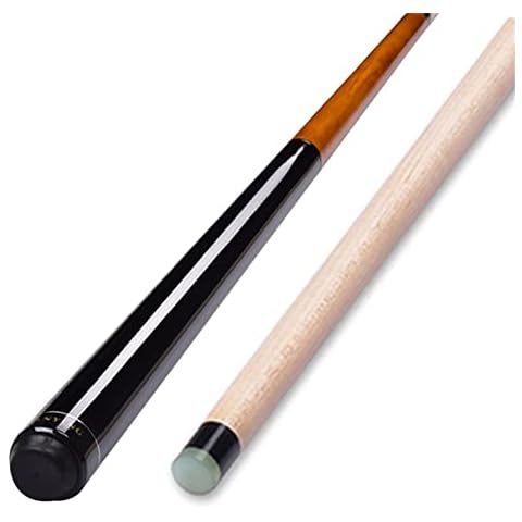GHKWXUE Personalised Pool Cue Maple Pool Cue 19Oz 56Inch Single Shot, 3/4 Split Cue Small Jump Pole, with 13mm Tips,Pro Maple Wood Shaft Rushing One-Piece Billiards Stick (Color : C) Cover