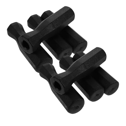 Abaodam 8Pcs Durable Plastic Foosball Handles with Skid Grip for Easy Replacement and Installation for Family Gatherings and Competitive Play Compatible with Foosball Tables