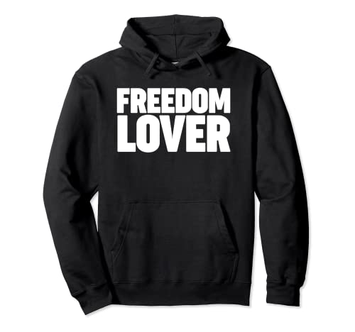 Freedom Lover Sweat à Capuche Cover
