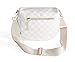 Spacious Checkered Nylon Crossbody Bag Bum Bag Checkered Handbags Wallets for Women (beige checkered)