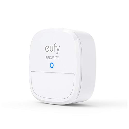eufy Security Motion Sensor, Home Alarm System, 100Β° Coverage, 30 ft Detection Range, 2-Year Battery Life, Adjustable Sensitivity, HomeBase Required, Optional 24/7 Protection Service, Home S