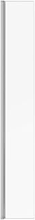 NRG 300 x 1950mm Wet Room Return Panel for Bathroom Shower Enclosures Glass Chrome Framed