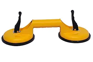 Jon Bhandari Tools Premium Suction Cup Two head Glass Carrying Handle Lifter Puller Heavy Duty