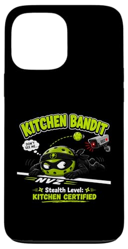Kitchen Bandit NVZ �X�e���X���x�� �L�b�`���F�� �X�}�z�P�[�X iPhone 13 Pro Max �p