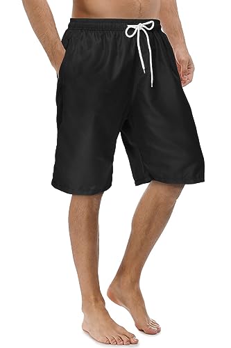Image of Mens Swimming Trunks Swim Trunks Quick Dry Swim Shorts with Mesh Lining Funny Swimwear Bathing Suits
