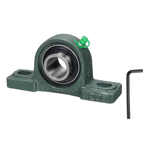 Roulement UCP205-16 2,5 cm avec palier à bloc d'oreiller monté sur bride en acier chromé ABEC3