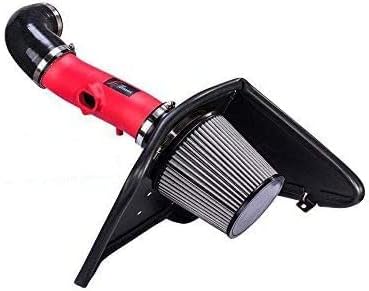 Red Cold Air Filter Intake Heat Shield Compatible For 3.6L 3.6 V6 LS LT 1011-CC-HS-R-1