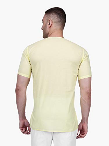 Image of Rajubhai Hargovindas Mens Casual Cotton Straight Kurta