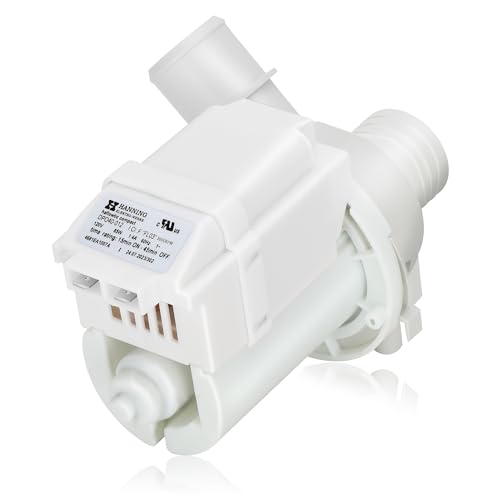 DP040-012 4681EA1007A Drain Pump (OEM) Compatible with LG Kenmore Washer Drain Pump Replace 5859EA1004F 5859EA1004P 5859EA1004G WH23X10020 Fits for WT1101CW WT1201CV WT1501CW 79631513210