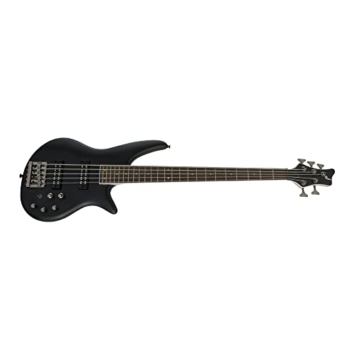 Jackson JS Spectra Bass JS3V Laurel Klavye Satin Black Bas Gitar
