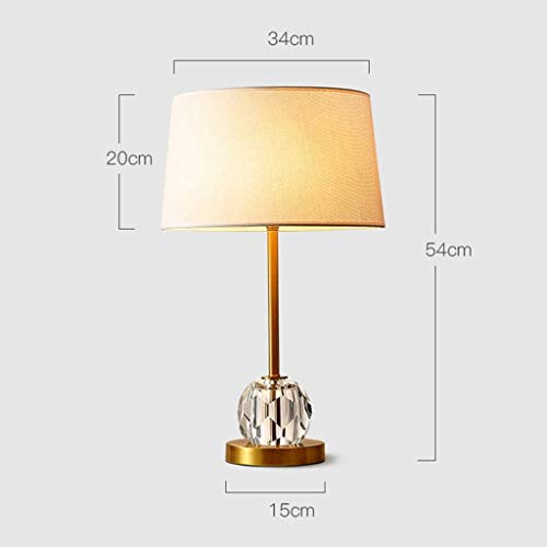 Lampe de bureau en cristal haut de gamme à lumière douce non éblouissante - 3