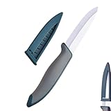 Paring Knives, Ultra Sharp Ceramic Knife, 4 Inches Large Blade, Safe Ceramic Rust-resistant Baby Knife, Healthy Fruit Knives, Used for Cutting Fruits, Meat Dishes, Cooked Food