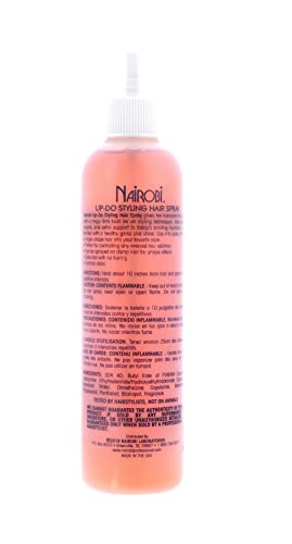 Nairobi Unisex UP-DO Fijador en Spray 1 pc miniatura 2
