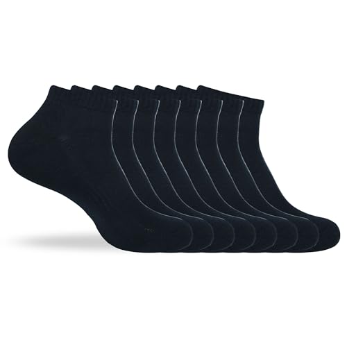 Image of Women's Ankle Socks Thick Cushioned Cotton, Moisture-Wicking socks, Breathable Performance Socks for Running, Sports