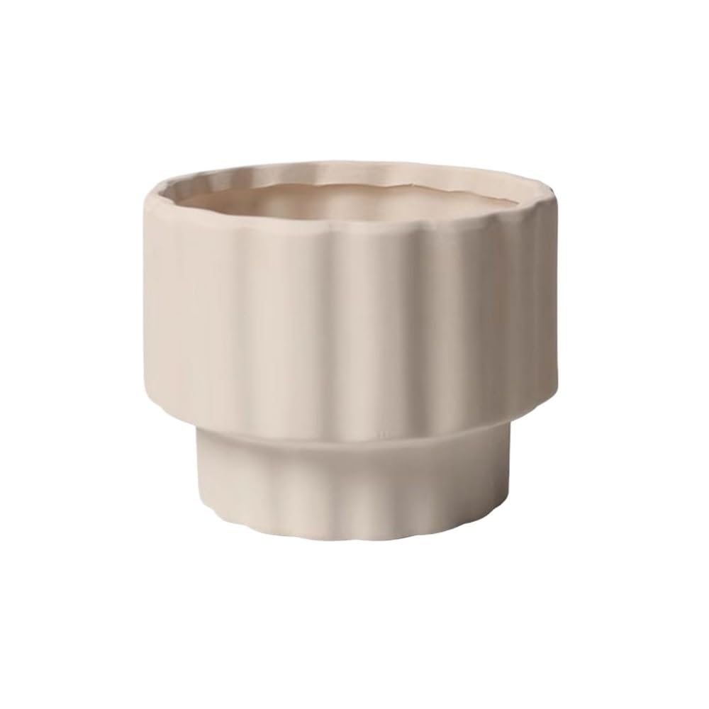 L8p2B5s7 Garden Pots Ceramic Planter with Drainage Holes for Indoor Outdoor Garden Small Flower Pot