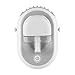 Ventilateur Nuque Portable,USB Ventilateur de Cou,Ventilateur de pulvérisation,Diffuseur de parfum,3 Vitesses,Ventilateur Personnel Silencieux Réglable à pour Bureau,Domicile,Voyage,en Plein Air (C)