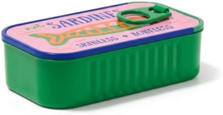 Sardine Jewelry Box, Colorful PLA Tin-Style Earring Organizer (pink+orange) image 5