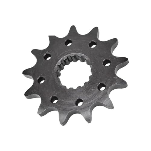 Pignon avant de moto usé KTM 350 solution remplacement chaîne 13T