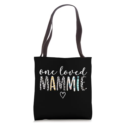 Bolso tote para mujer de Mammie Gifts: 'One Loved Mammie', para el Día de la Madre miniatura 1