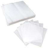 SYF-UN 100PCS 12 x 12 Inches Cushioning Foam Wrap Sheets Moving Supplies Packing Cushion Foam Packing Material for Dishes Plates Glasses Vases Cups, All Purpose Protection, Storage(Ultra Thin 0.5mm)