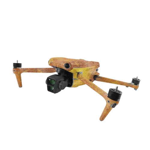 Image of MightySkins Glossy Glitter Skin Compatible with DJI Air 3 - Textured Gold | Protective, Durable High-Gloss Glitter Finish | Easy to Apply