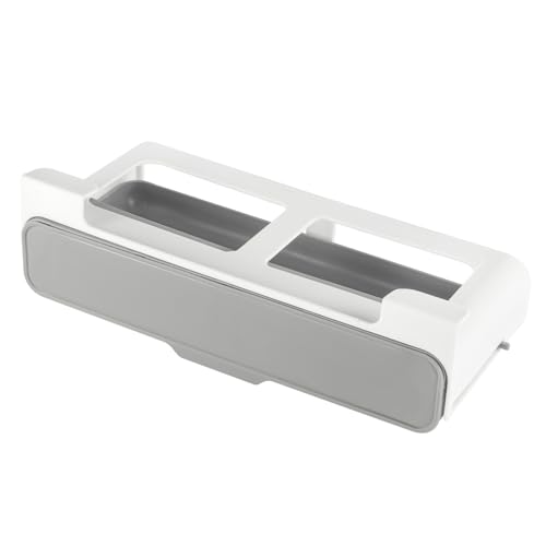 Spice Rack, under-shelf Spice Rack，kitchen storage，Extendable Spice rack, Spice Organiser without Drilling,Cupboard, Holds Up to 7 Standard Spice Jars，Grey - Image 5