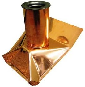 Roof Vent Pipe Boot - Copper - Steep Pitch - 2 Inch