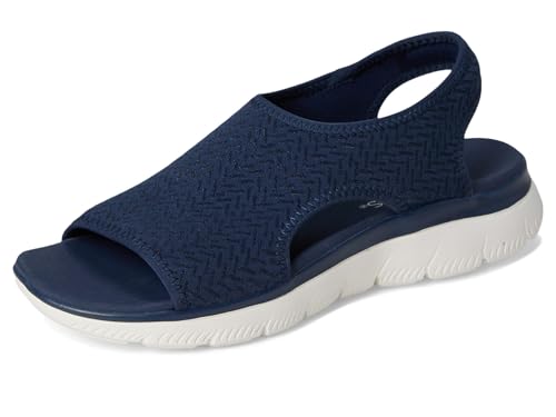Sandalias deportivas mujer para evitar el cansancio Skechers Summits azul marino 7