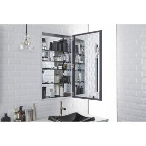 Armario de medicamentos Kohler Catalan con puerta espejada, estantes ajustables, bisagras de 107 grados, marco rectangular, 20" x 36" miniatura 5