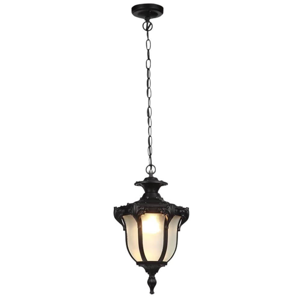 Suspension de plafond pour extérieur étanche et anti-rouille noire durable