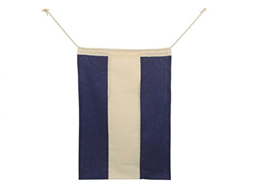 Hampton Nautical Letter D Nautical Cloth Alphabet Flag - Thumbnail 2