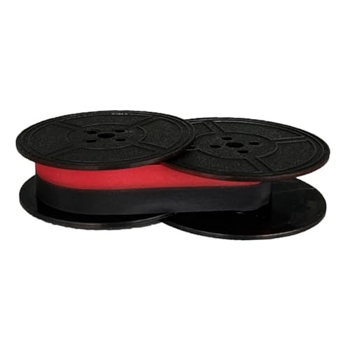 Namvo 2 Rollen Schreibmaschinenband für Brother Rover Olympia alte mechanische Schreibmaschine, Doppelspulenband