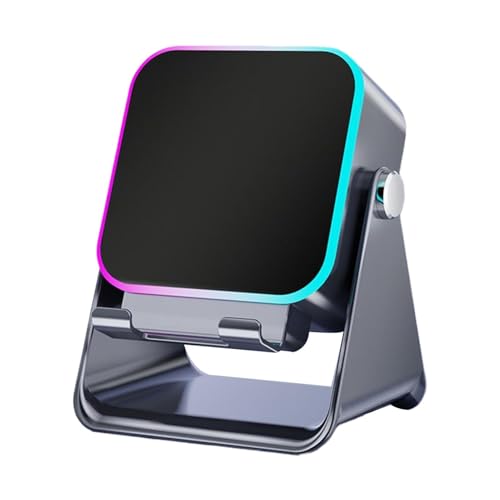 Altavoz plegable iluminado para ver vídeos cómodamente en el escritorio o la mesita